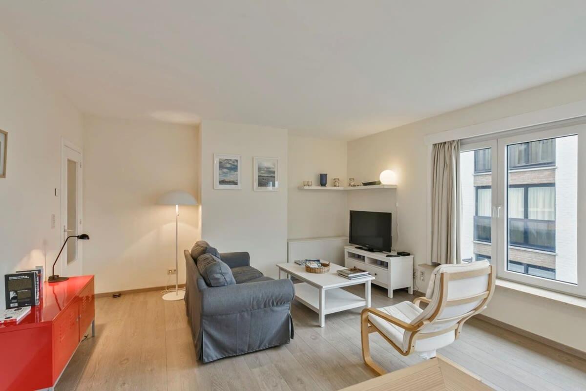 Huswell - Lovely Family Apartment 50 Meters From The Sea De Haan Dış mekan fotoğraf