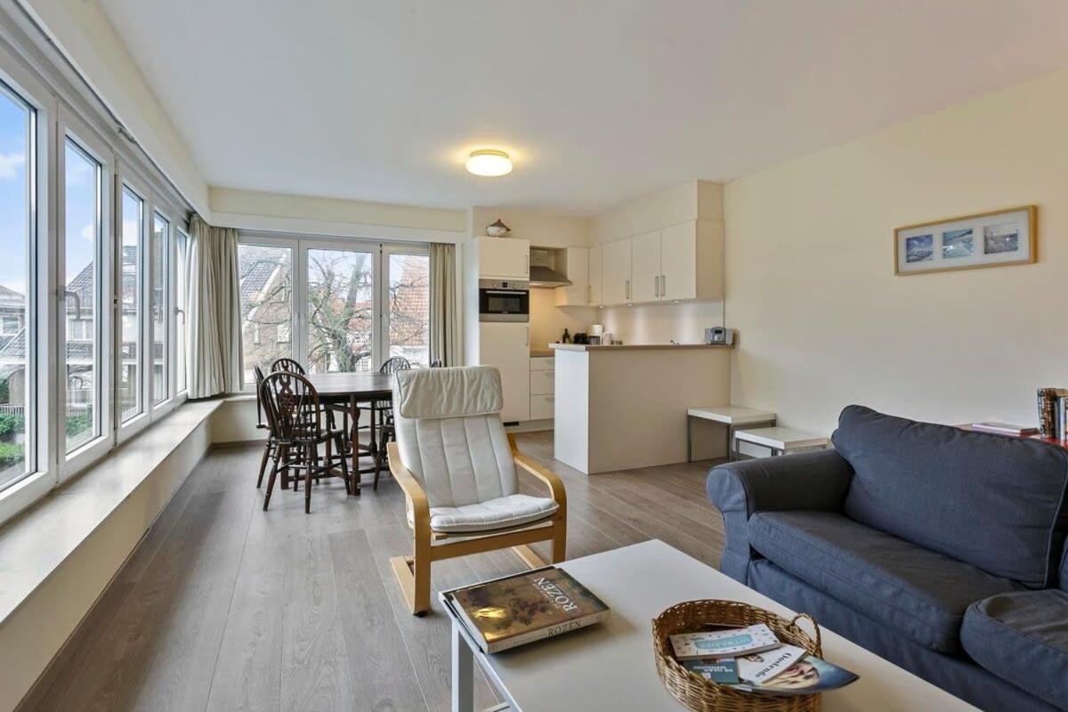 Huswell - Lovely Family Apartment 50 Meters From The Sea De Haan Dış mekan fotoğraf